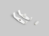 LED clamp VARIO30-1 white painted [20pcs]