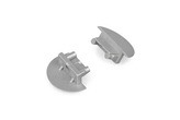 end cap BEGTIN12 gen2 with hole silver [20pcs]