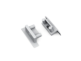 end cap BEGTIN12 gen2 SQ with hole silver [20pcs]