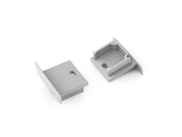 end cap SMART-IN16-BC3 with hole silver [20pcs]