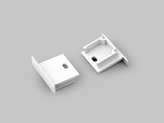 end cap SMART-IN16-BC3 with hole white [20pcs]