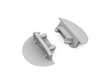 end cap GROOVE14 gen2 with hole grey [20pcs]
