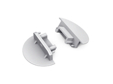 end cap GROOVE14 gen2 with hole silver [20pcs]