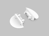 end cap GROOVE14 gen2 with hole white [20pcs]