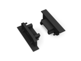 end cap GROOVE14 gen2 SQ with hole black [20pcs]