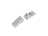 end cap HI8 silver [20pcs]