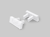end cap SLASH8 opal [20pcs]