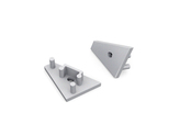 end cap CORNER10 gen2 with hole silver [20pcs]