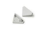 end cap QUARTER10 grey [20pcs]