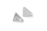 end cap QUARTER10 silver [20pcs]
