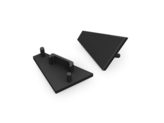 end cap CORNER14 gen2 black [20pcs]