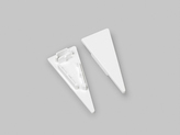 end cap WALLE12 white [20pcs]
