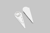 end cap WALLE12 D white [20pcs]