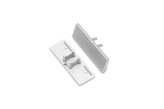 end cap BACK10 silver [20pcs]