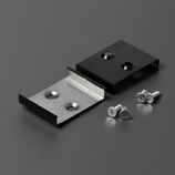 mounting plate W cone black [20pcs]