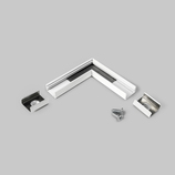 connector SLIM8 90deg white painted /plastic bag
