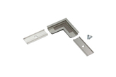 connector GROOVE10 90deg anod. /plastic bag