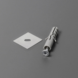 connector WALLE12 180deg inox /plastic bag