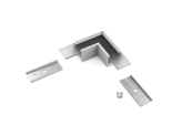 connector LINEA20 90deg anod. /plastic bag