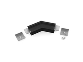 connector LINEA-IN20 135deg black anod. /plastic bag