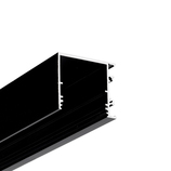 LED profile VARIO30-03 ACDE-9/TY 2000 black anod. /plastic bag