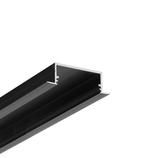 LED profile VARIO30-06 ACDE-9/U9 2000 black anod. /plastic bag