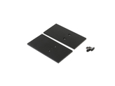 end cap VARIO30-27 metal black [2pcs]/plastic bag