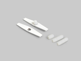 LED clamp VARIO30 white painted [20pcs]