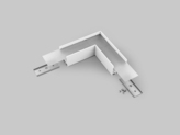 connector VARIO30-02 90deg white painted /plastic bag