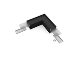 connector VARIO30-02 90deg black anod. /plastic bag