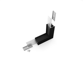 connector VARIO30-02 90deg bent black anod. /plastic bag