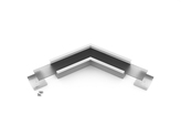 connector VARIO30-07 120deg anod. /plastic bag