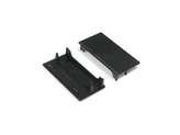 end cap LOWI black /plastic bag [2pcs]