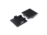 end cap PHIL53 black /plastic bag [2pcs]