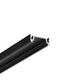 LED profile SURFACE14 EE7F/TY 2000 black anod. /plastic bag