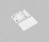 end cap COMBO30-01A white [20pcs]
