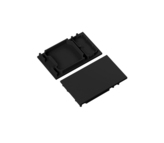 end cap COMBO30-01A black [20pcs]
