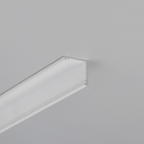 LED profile CABI12 DUO D1E 2000 white painted RAL9003 /plastic bag