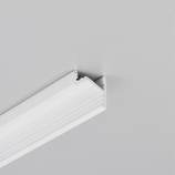 LED profile CORNER10.v2 A1C/U1 4050 white painted RAL9003 /plastic bag