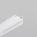 LED profile CORNER12.v2 EF/U 2000 white painted RAL9003 /plastic bag