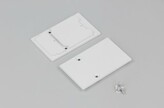 end cap COMBO30-01A metal white /plastic bag  [2pcs]