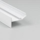 LED profile GLOW12 UP A1C 4050 white painted RAL9003 /plastic bag