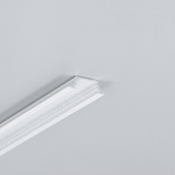 LED profile GROOVE10.v2 A1C/U 4050 white painted RAL9003 /plastic bag