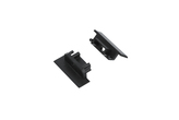 end cap GROOVE10.v2 with hole black [20pcs]