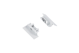 end cap GROOVE10.v2 with hole silver [20pcs]