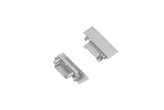 end cap GROOVE14.v2 with hole silver [20pcs]