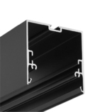 LED profile PHIL.v2 C10/Q9 2000 black anod. /plastic bag