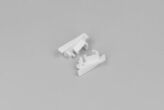 end cap DIAGONAL10 with hole white [20pcs]