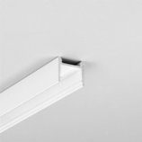 LED profile HOOD14 F/U1 4050 white painted RAL9003 /plastic bag