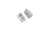 end cap SLIM8 with hole grey [500pcs]